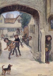 Illustration for The Merry Wives of Windsor by Hugh Thomson